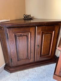 Mobile legno angolare