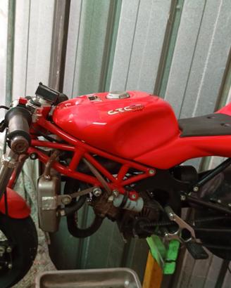 Minimoto midimoto Grc Mix 07 Polini 39cc 7cv