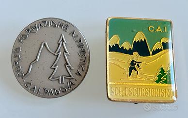 Spilla CAI Club Alpino Italiano