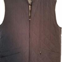 Gilet da uomo trapuntato blu nuovissimo