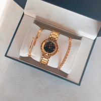 Rosa d'oro orologio da donna