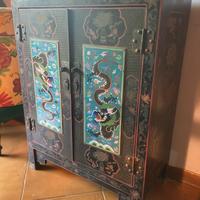 Mobiletto cinese a te cloissonne’