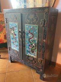 Mobiletto cinese a te cloissonne’