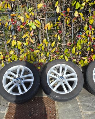 cerchi (originali VW) e gomme 16 pollici