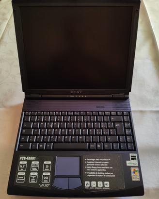 Sony Vaio PCG-FX801 Notebook 14” Hdd 20gb DVD