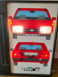 Tabella didattica scuola guida auto