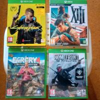 Lotto 4 giochi sparatutto, open world Xbox One.