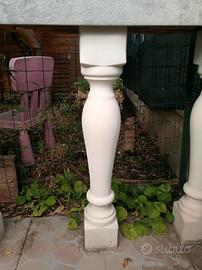 colonne in gesso per esterno