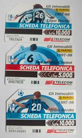 schede telefoniche gli introvabili panini 1997'98