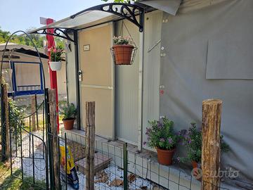 Roulotte con casetta
