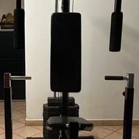 vidaXL Panca Multifunzione Fitness con Pesi