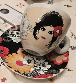 RARE TAZZE CAPPUCCINO ILLY ART PEDRO ALMODÓVAR