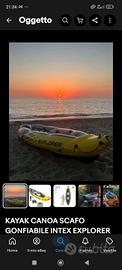 Kayak gonfiabile biposto