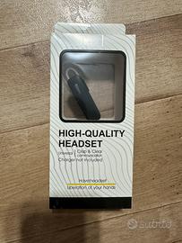 AURICOLARE BLUETOOTH