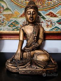 Statuetta di Buddha, in legno 