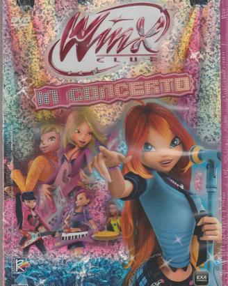 Dvd Winx club in concerto,canzoni videoclip musica