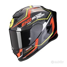 CASCO INTEGRALE SCORPION EXO R1 EVO COUP FIBRA