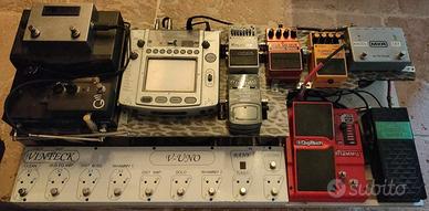 Pedaliera chitarra con effetti completi