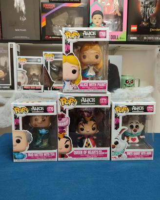 Funko Pop Alice in Wonderland Bundle Completo 1769