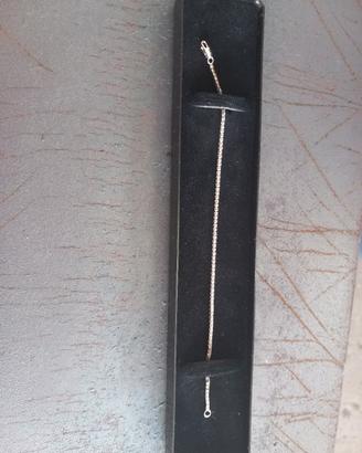 bracciale tennis oro bianco