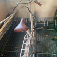 Bicicletta graziella color rosa pelle