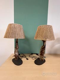 Lampade in legno