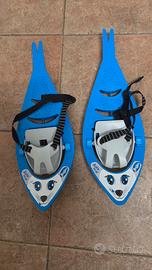 Ciaspole da bambino Ferrino a forma di balena