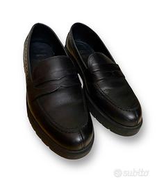 Mocassini Bata pelle nera 39