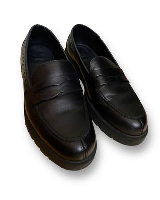 Mocassini Bata pelle nera 39