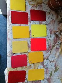 Divisa Diadora arbitro e kwei più cartellini