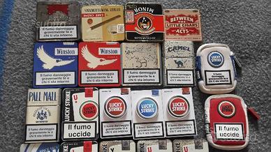 Pacchetti di sigarette in alluminio - Collezionismo In vendita a