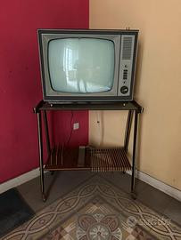 Televisore CGE piu carrello con stabili