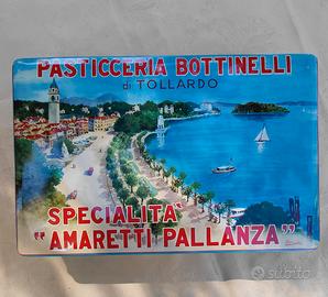 Scatola latta vintage Pasticceria Bottinelli
