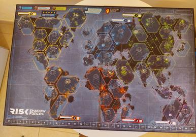 Risk Shadow forces pannello per gioco da tavolo