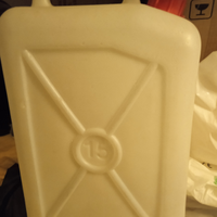 Tanica di plastica da 15 litri