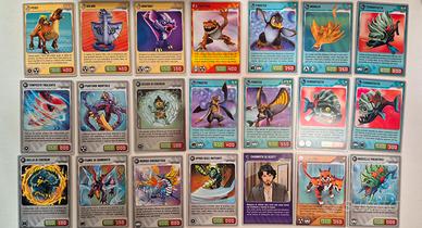 170 carte invizimals-  limited edition X07 X10 MAX