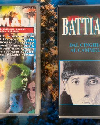 Vhs Nomadi/Battiato da collezione