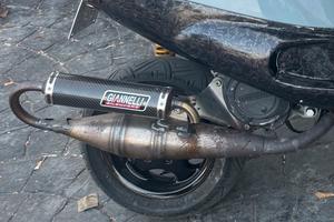 giannelli shot v4 in carbonio per piaggio zip sp