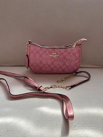 Borsa coach rosa