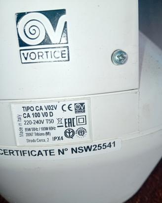 aspiratore vortice