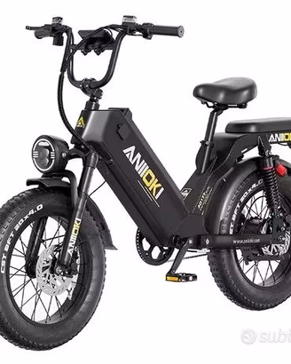 FAT BIKE ANIIOKI AQ177 PRO MAX 750W 48V 60AH NUOVO