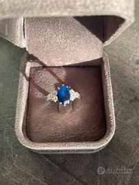 Anello zaffiro