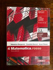 Zanichelli Matematica rosso 4