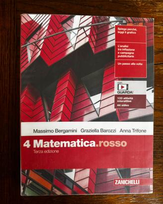 Zanichelli Matematica rosso 4