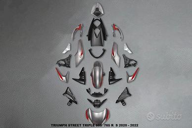 Carena completa per TRIUMPH STREET TRIPLE 660 765