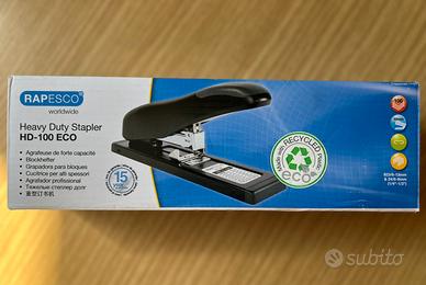 Rapesco worldwide heavy duty stapler HD-100 eco