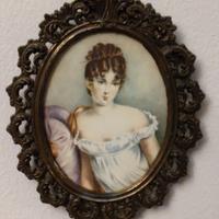 Cornice metallo prima metà '900