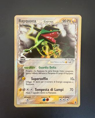 Rayquaza 13 EX Specie Delta Pokemon