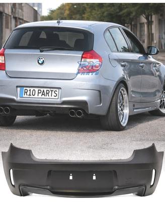 PARAURTI POSTERIORE BMW E81 E87 04-11 LOOK 1M