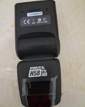 Speedlite Nikon Godox H58 TTl Hss